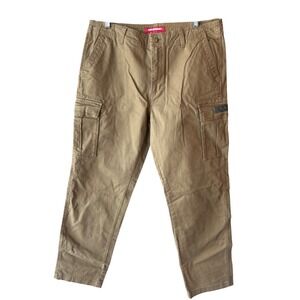 Unionbay‎ Mens Cargo Pants Khaki Utility Straight Leg Size 36